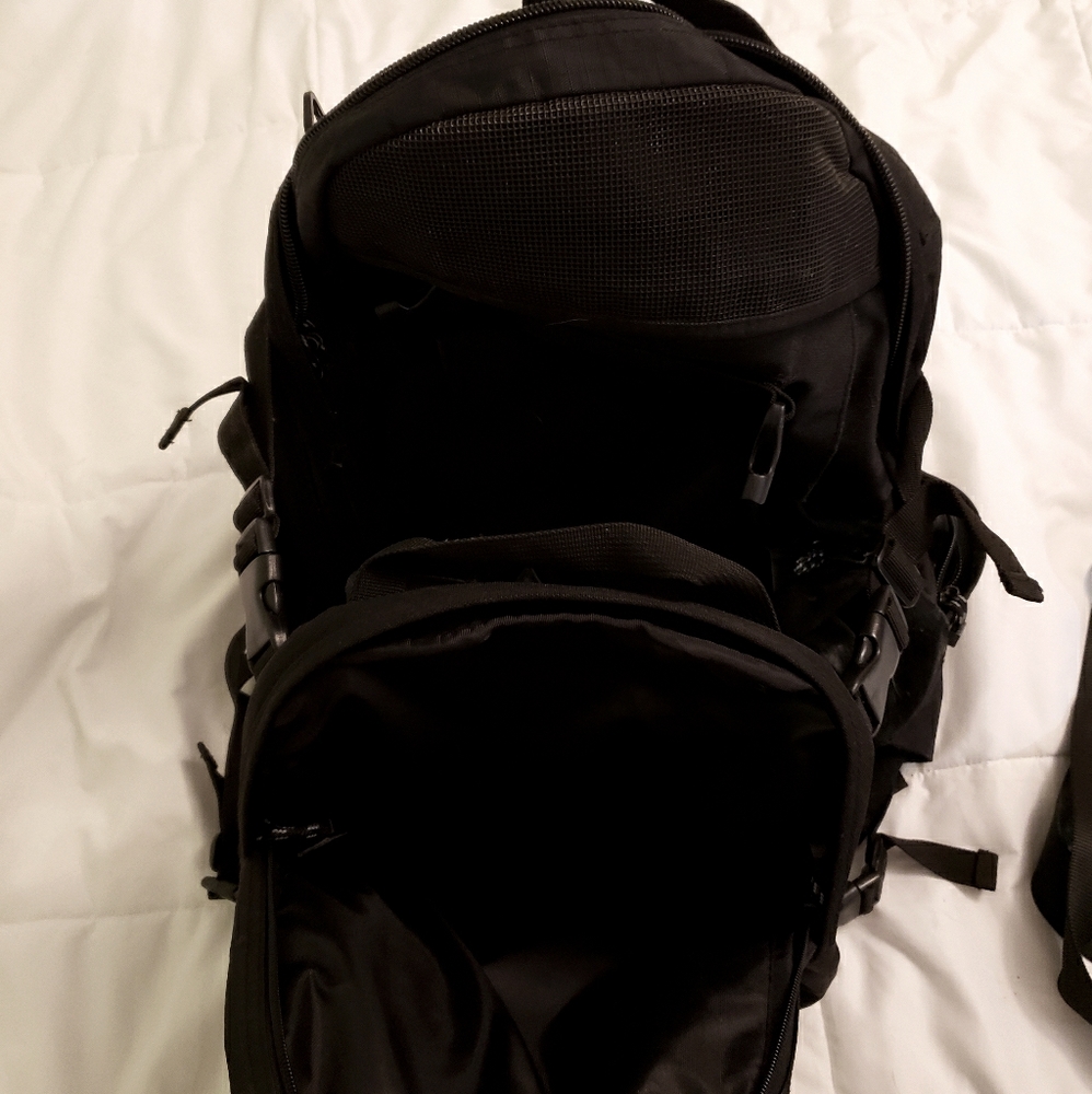 Piper Gear Travel Pack Black Backpack Tactical